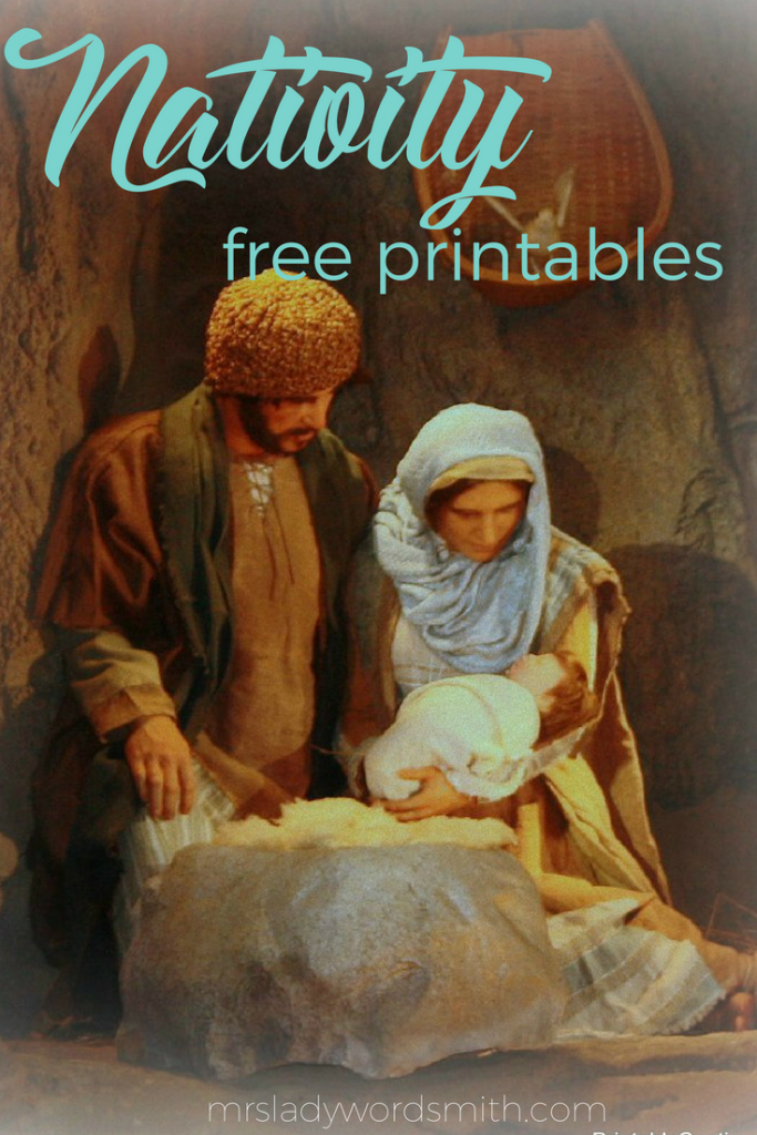 Free Nativity Gift Cards And Printables Mrs Lady Wordsmith