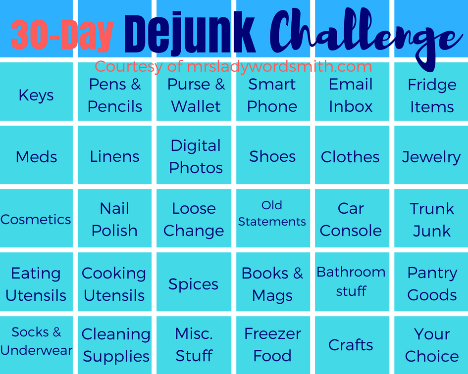 30-Day Dejunk Challenge