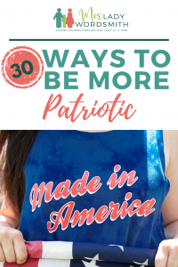 How much do you know about the USA? Many of us want to learn more about our nation and be more patriotic. Here are 30 ideas that teach you more. #july4 #fourthofjuly #july #patriotic #patriotism #usa #food #america #flag #summer 