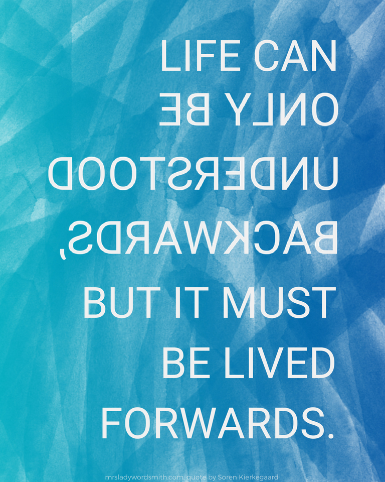 Life Can Only Be Understood Printable: It's Backwards! - Mrs. Lady ...