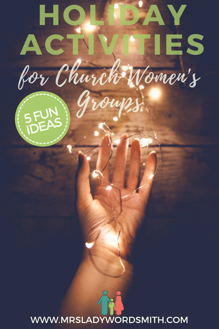 Looking for holiday activities for your church women's group? Look no more. Celebrate with these affordable, meaningful ideas that accommodate groups of all sizes. #christmas #holidays #women #activities #church #lds #mormon #reliefsociety #christian #nondenominational #service