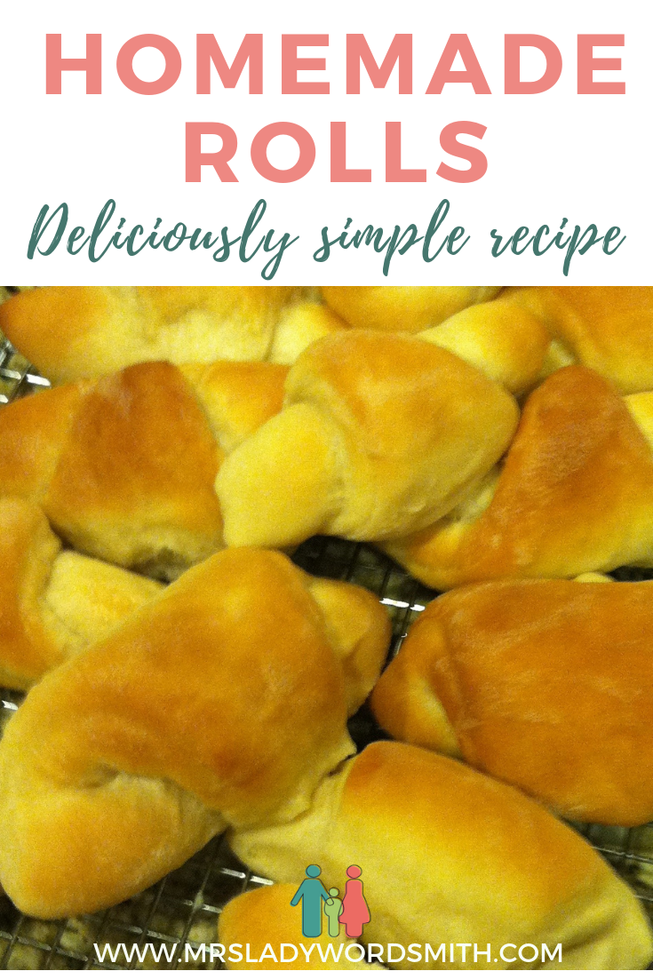 Simple #homemade rolls are deliciously doable with this step-by-step #recipe. #bread #rolls #thanksgiving #food #holiday #easter #christmas