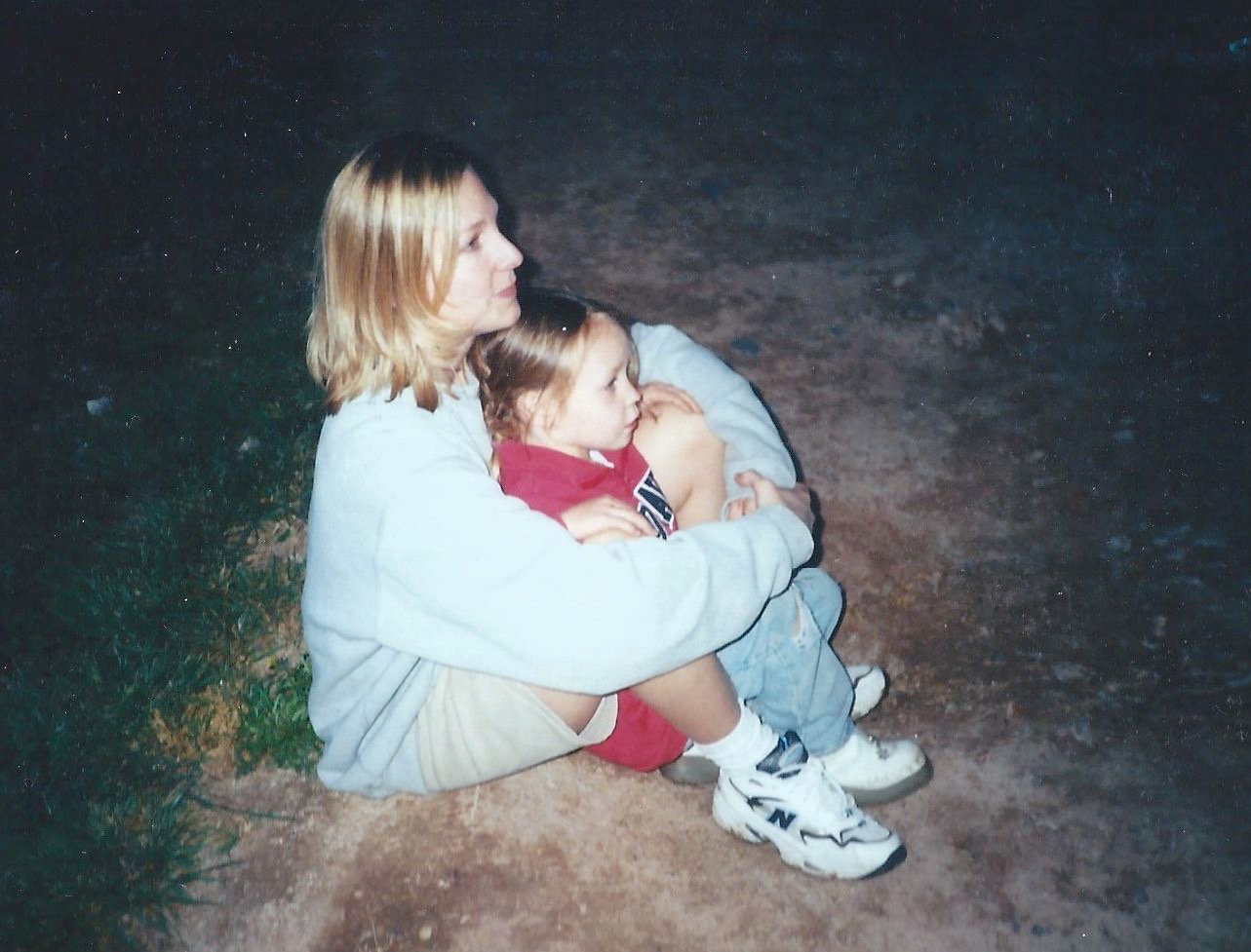 Mother Michelle Schmidt and young daughter Annie