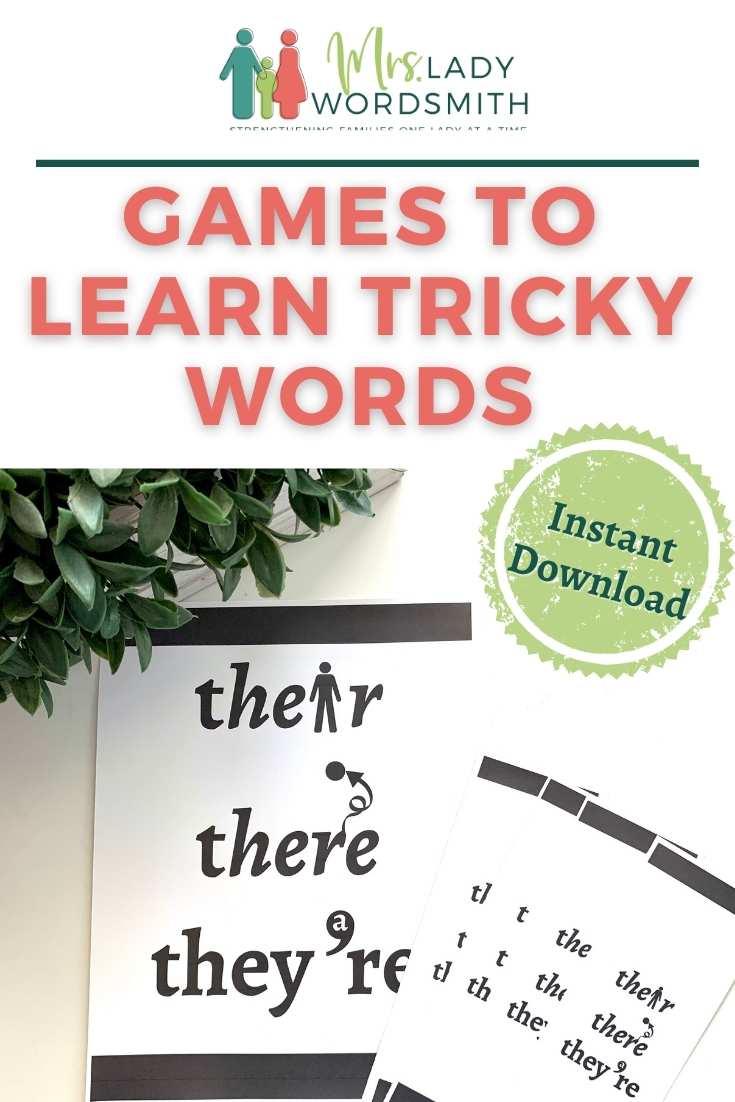 Games to Learn Homophones