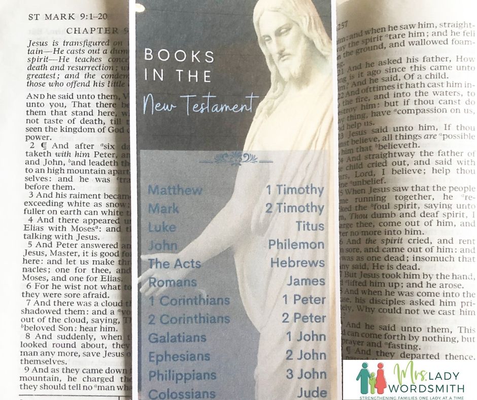 New Testament Bookmark