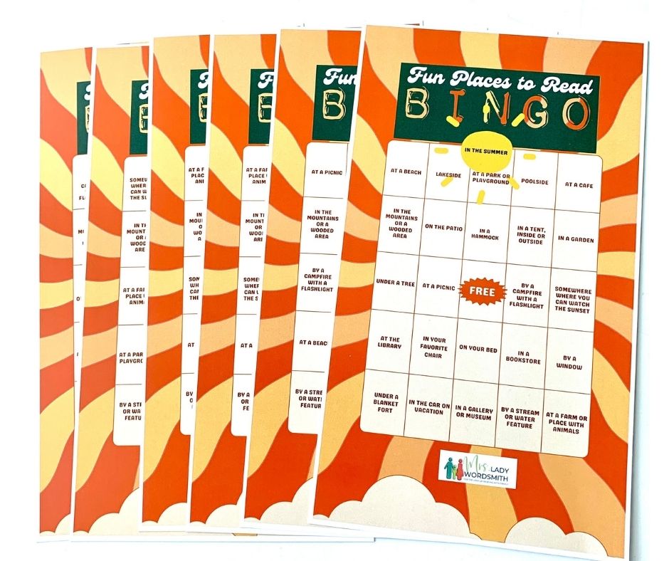 Summer Reading Fun Free Bingo Printables